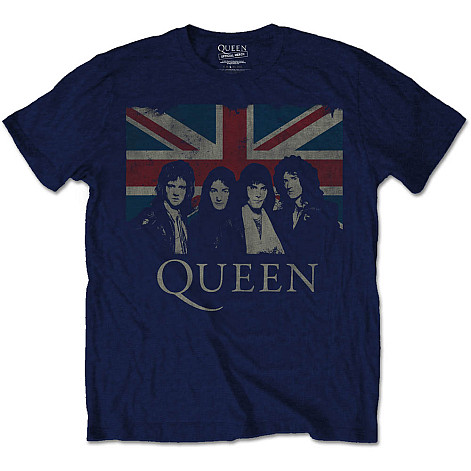 Queen t-shirt, Vintage Union Jack, men´s