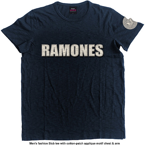 Ramones t-shirt, Logo & Seal Applique, men´s