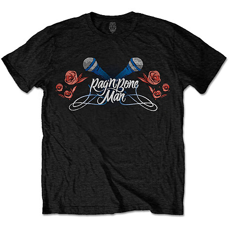 Rag'n'Bone Man t-shirt, Mics & Roses Black, men´s