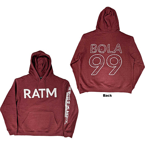 Rage Against The Machine mikina, Battle 99 BP Maroon Red, men´s