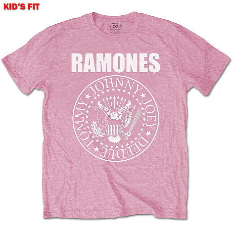 Ramones t-shirt, Presidential Seal Pink, kids