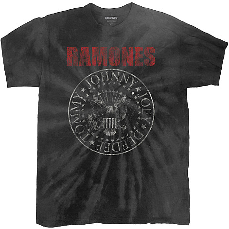 Ramones t-shirt, Presidential Seal Dip-Dye Black, men´s