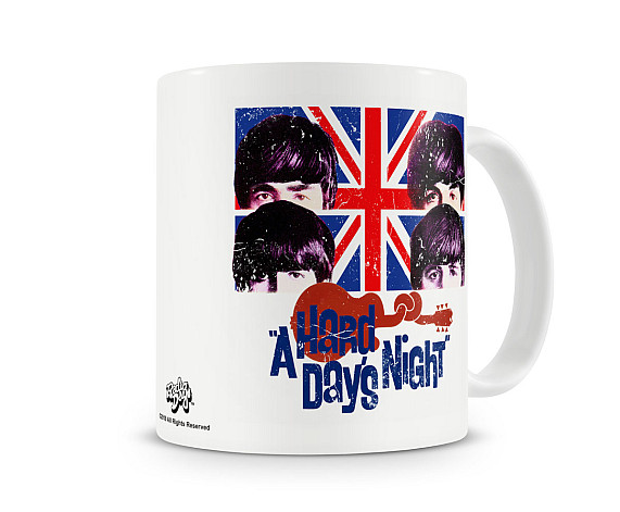 The Beatles ceramics mug 250ml, A Hard Days Night