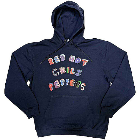 Red Hot Chili Peppers mikina, Colourful Letters Navy Blue, men´s