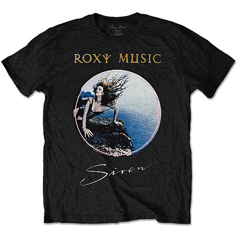 Roxy Music t-shirt, Siren Black, men´s