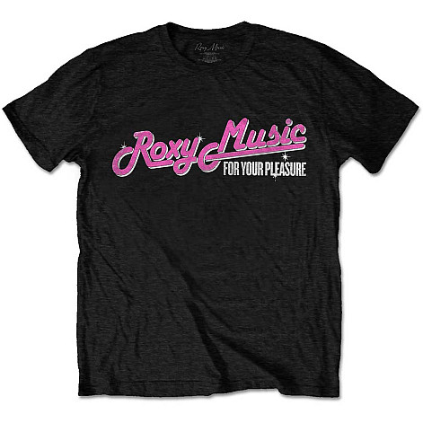 Roxy Music t-shirt, For Your Pleasure Tour BP Black, men´s