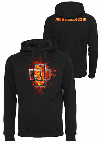 Rammstein mikina, Lava Logo Black, men´s