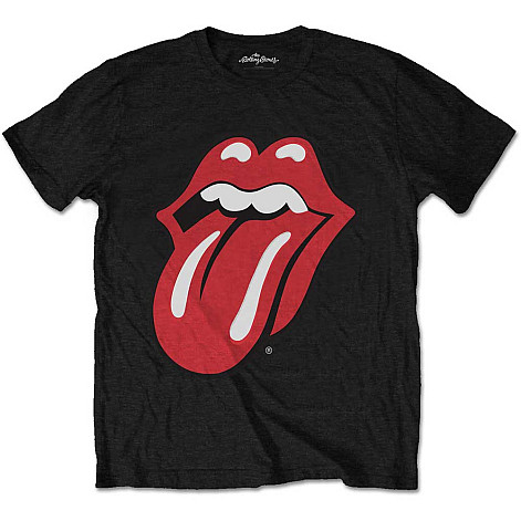 Rolling Stones t-shirt, Classic Tongue Black, kids