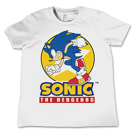 Sonic The Hedgehog t-shirt, Fast Sonic The Hedgehog White, kids