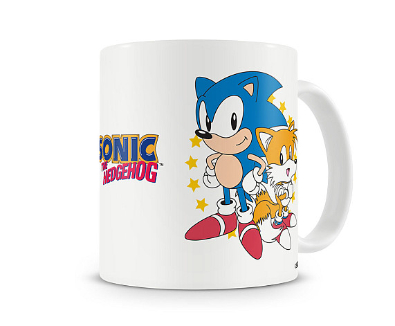 Sonic The Hedgehog ceramics mug 250ml, Sonic & Tails