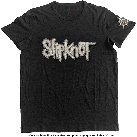 Slipknot t-shirt, Logo & Star with Applique, men´s