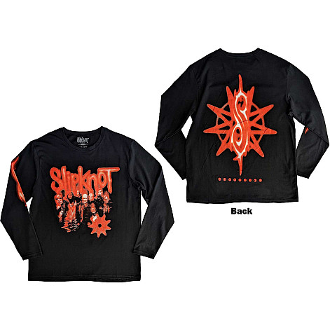 Slipknot t-shirt long rukáv, The End So Far Nonagram BP Black, men´s