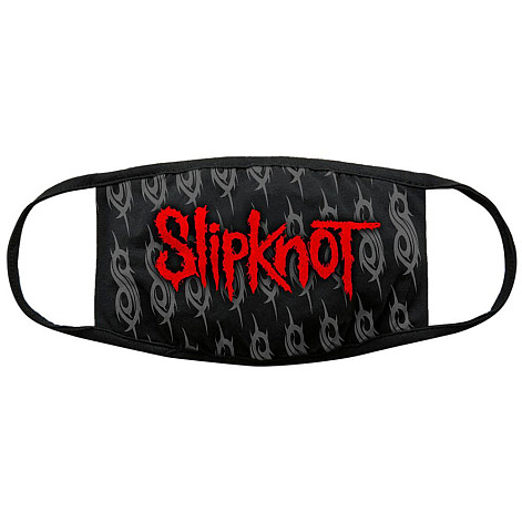 Slipknot bavlněná face mask na ústa, Red Logo & Sigils, unisex