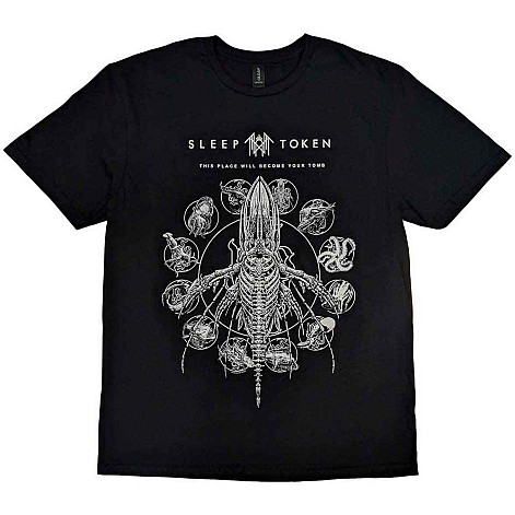 Sleep Token t-shirt, Tomb Whale Black, men´s