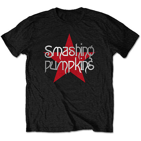 Smashing Pumpkins t-shirt, Star Logo Black, men´s