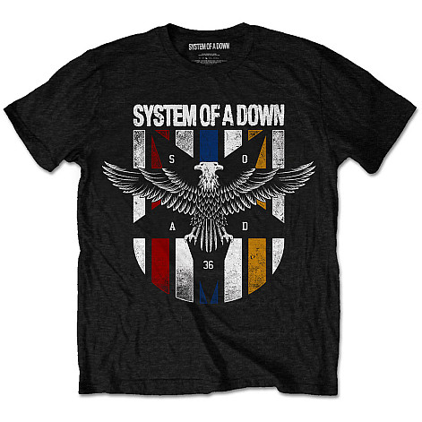 System Of A Down t-shirt, Eagle Colours, men´s