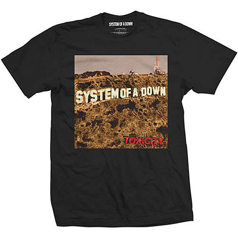 System Of A Down t-shirt, Toxicity, men´s