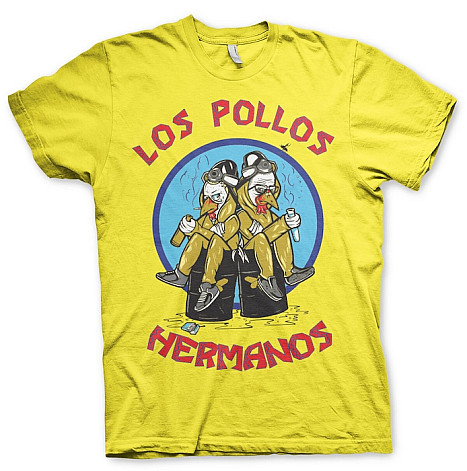 Breaking Bad t-shirt, Walter & Jesse Hermanos Yellow, men´s