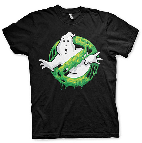 Ghostbusters t-shirt, Slime Logo BP Black, men´s