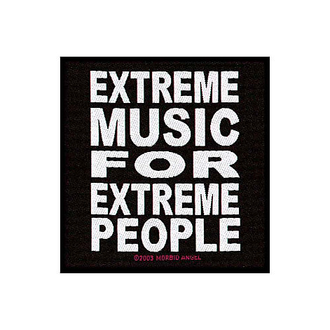 Morbid Angel patch PES 100x100 mm, Extreme Music