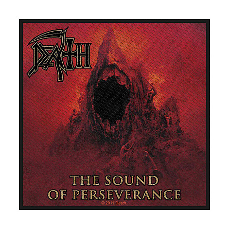 Death tkaná patch PES 100 x100 mm, Sound of Perseverance