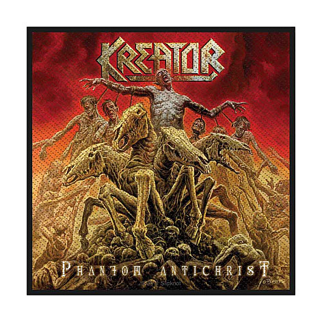 Kreator tkaná patch PES 100 x 100 mm, Phantom Anti-Christ