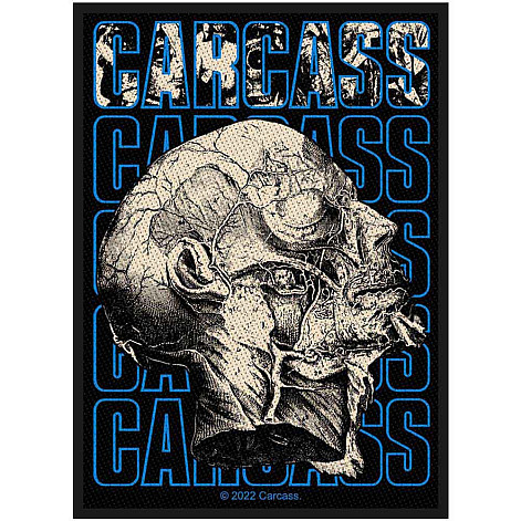 Carcass patch PES 100x50 mm, Necro Head