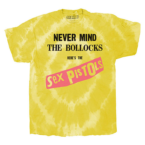 Sex Pistols t-shirt, NMTB Original Album Dip-Dye Yellow, men´s