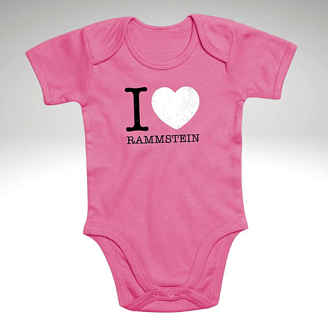 Rammstein baby body, I Love Rammstein Pink, kids