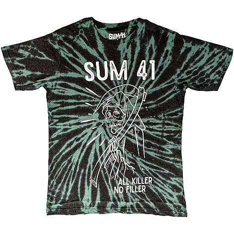 Sum 41 t-shirt, Reaper Eco Dip Dye Green, men´s