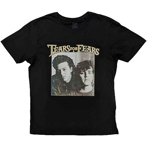 Tears For Fears t-shirt, Throwback Photo Black, men´s