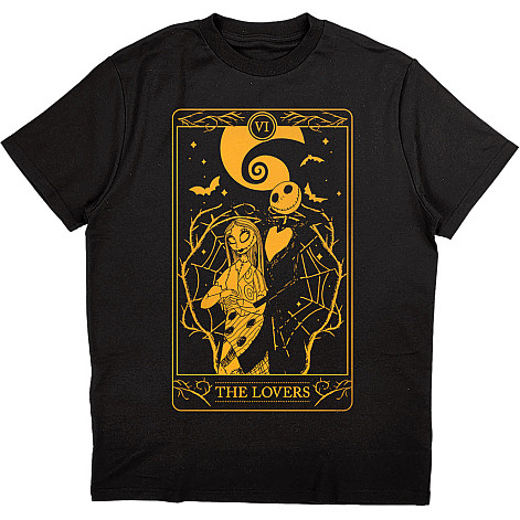 The Nightmare Before Christmas t-shirt, Jack & Sally Lovers Black, men´s