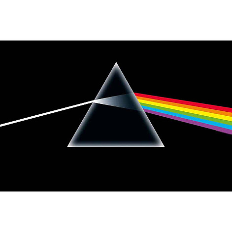 Pink Floyd textile banner 70cm x 106cm, Dark Side Of The Moon