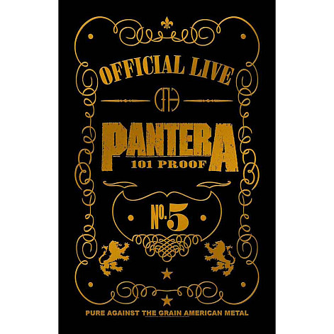 Pantera textile banner 70cm x 106cm, 101 Proof