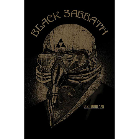 Black Sabbath textile banner 68cm x 106cm, US Tour '78