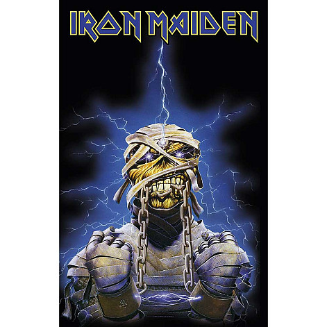 Iron Maiden textile banner 70cm x 106cm, Powerslave 2