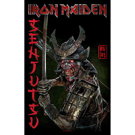 Iron Maiden textile banner 70cm x 106cm, Senjutsu Album