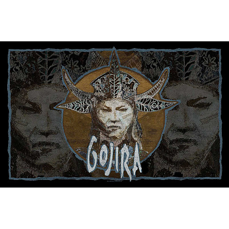 Gojira textile banner 70cm x 106cm, Fortitude