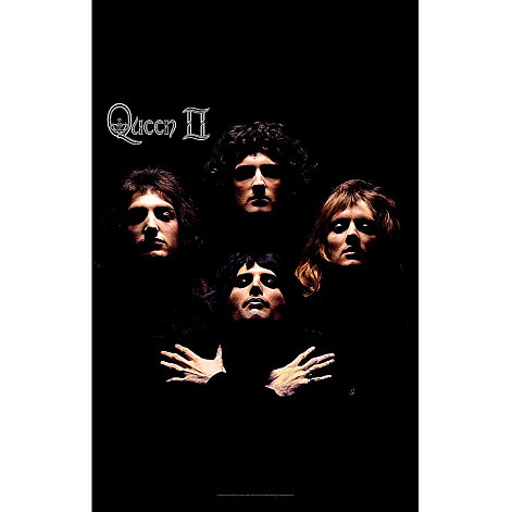 Queen textile banner 70cm x 106cm, Queen II