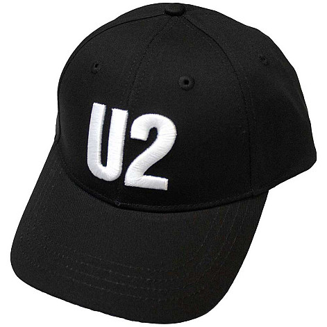 U2 snapback, White Logo Black