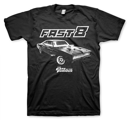 Fast & Furious t-shirt, Fast 6 Dodge Black, men´s