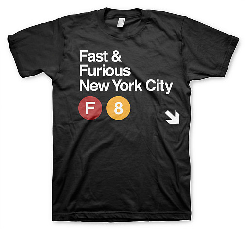 Fast & Furious t-shirt, NYC, men´s