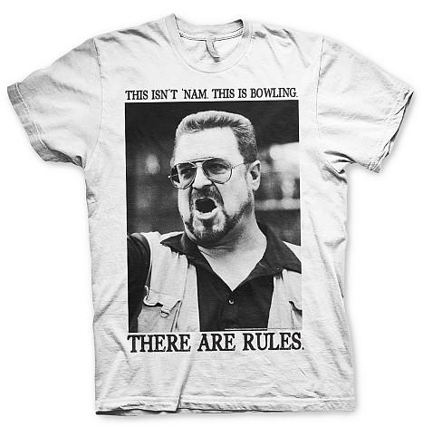 Big Lebowski t-shirt, There Are Rules, men´s