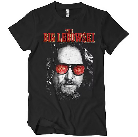 Big Lebowski t-shirt, Dude In Shades Black, men´s