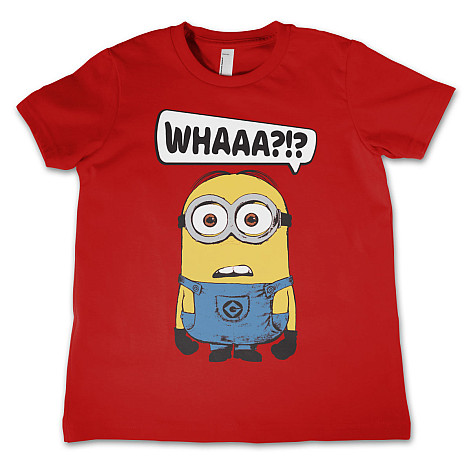 Despicable Me t-shirt, Whaaa?!? Kids Red, kids