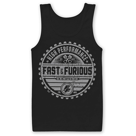 Fast & Furious tank top, Genuine Brand, men´s