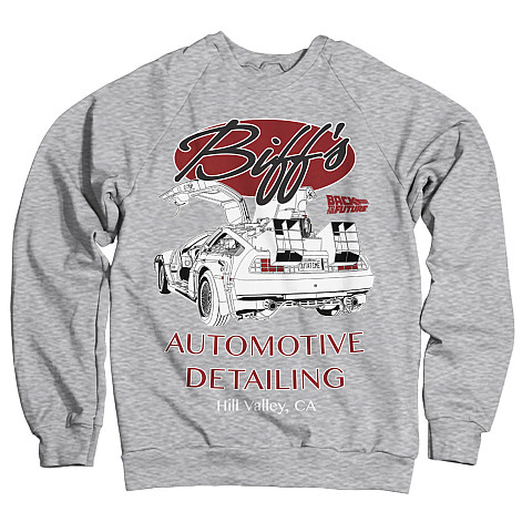 Back to the Future mikina, Biff's Automotive Detailing, men´s