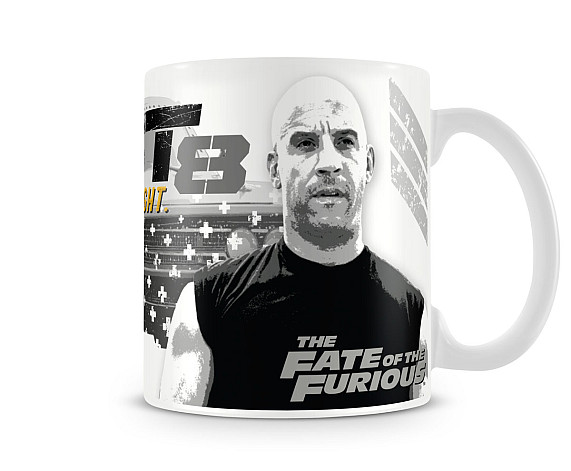 Fast & Furious ceramics mug 250 ml, TFOTF Fast 8 Toretto