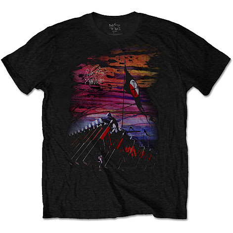 Pink Floyd t-shirt, The Wall Flag & Hammers, men´s