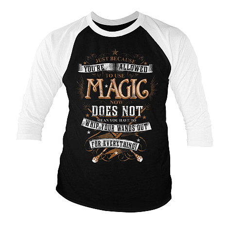 Harry Potter t-shirt long rukáv, Magic, men´s